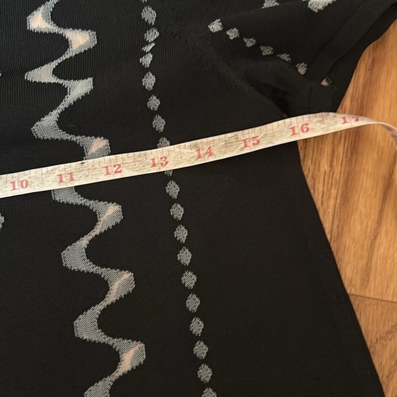 & Other Stories Smart Sheer Panel Black Dress SZ Small - Picture 7 of 11